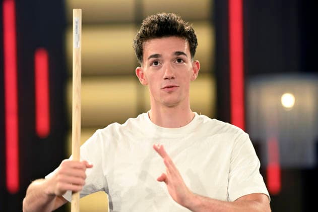 Sascha Wenk Shaolin Kid bei der Aufzeichnung der WDR-Talkshow Kölner Treff im WDR Studio BS 3. Köln, 10.07.2026 *** Sascha Wenk, Shaolin Kid, during the taping of the WDR talk show Kölner Treff at WDR Studio BS 3 in Cologne, July 10, 2026 Foto:xC.xAdolph xFuturexImagex koelner_treff1007_6785