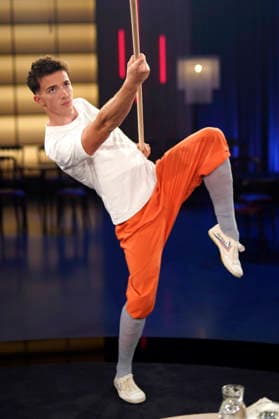Sascha Wenk Shaolin Kid bei der Aufzeichnung der WDR-Talkshow Kölner Treff im WDR Studio BS 3. Köln, 10.07.2026 *** Sascha Wenk, Shaolin Kid, during the taping of the WDR talk show Kölner Treff at WDR Studio BS 3 in Cologne, July 10, 2026 Foto:xC.xAdolph xFuturexImagex koelner_treff1007_6786