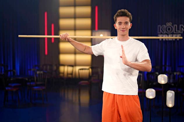 Sascha Wenk Shaolin Kid bei der Aufzeichnung der WDR-Talkshow Kölner Treff im WDR Studio BS 3. Köln, 10.07.2026 *** Sascha Wenk, Shaolin Kid, during the taping of the WDR talk show Kölner Treff at WDR Studio BS 3 in Cologne, July 10, 2026 Foto:xC.xAdolph xFuturexImagex koelner_treff1007_6790