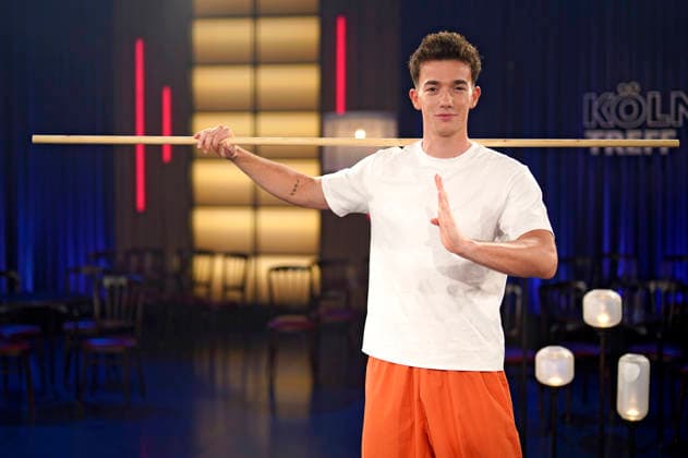 Sascha Wenk Shaolin Kid bei der Aufzeichnung der WDR-Talkshow Kölner Treff im WDR Studio BS 3. Köln, 10.07.2026 *** Sascha Wenk, Shaolin Kid, during the taping of the WDR talk show Kölner Treff at WDR Studio BS 3 in Cologne, July 10, 2026 Foto:xC.xAdolph xFuturexImagex koelner_treff1007_6791