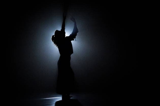 The performance Smoke and Mirrors by Italian dancer Francesca Amy Amante (pictured) and Czech flamenco guitarist Filip Zubak at the Tanecni Lipnice festival (Lipnice Dance Festival) took place at Lipnice nad Sazavou Castle, Czech Republic, on July 10, 2026. (CTKxPhoto JaroslavxSvoboda) CTKPhotoP2026071007779  CTKPhotoP2026071007779