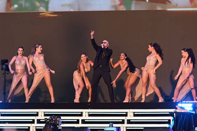 Pitbull performing at British Summertime in London LONDON, ENGLAND - JULY 10: Pitbull performing at British Summertime, Hyde Park on July 10, 2026 in London, England. CAP MAR MAR Great Britain UK Copyright: xMartinxHarris CapitalxPicturesx