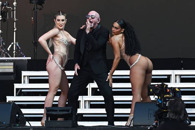 Pitbull performing at British Summertime in London LONDON, ENGLAND - JULY 10: Pitbull performing at British Summertime, Hyde Park on July 10, 2026 in London, England. CAP MAR MAR Great Britain UK Copyright: xMartinxHarris CapitalxPicturesx