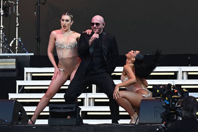 Pitbull performing at British Summertime in London LONDON, ENGLAND - JULY 10: Pitbull performing at British Summertime, Hyde Park on July 10, 2026 in London, England. CAP MAR MAR Great Britain UK Copyright: xMartinxHarris CapitalxPicturesx
