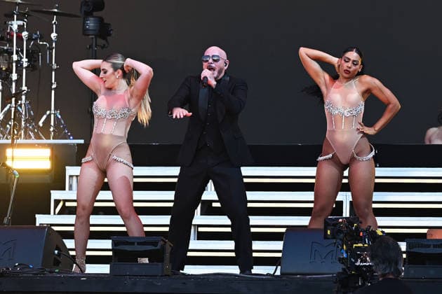 Pitbull performing at British Summertime in London LONDON, ENGLAND - JULY 10: Pitbull performing at British Summertime, Hyde Park on July 10, 2026 in London, England. CAP MAR MAR Great Britain UK Copyright: xMartinxHarris CapitalxPicturesx