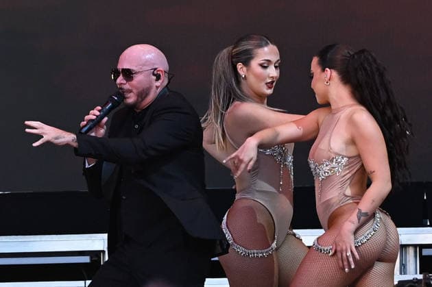 Pitbull performing at British Summertime in London LONDON, ENGLAND - JULY 10: Pitbull performing at British Summertime, Hyde Park on July 10, 2026 in London, England. CAP MAR MAR Great Britain UK Copyright: xMartinxHarris CapitalxPicturesx