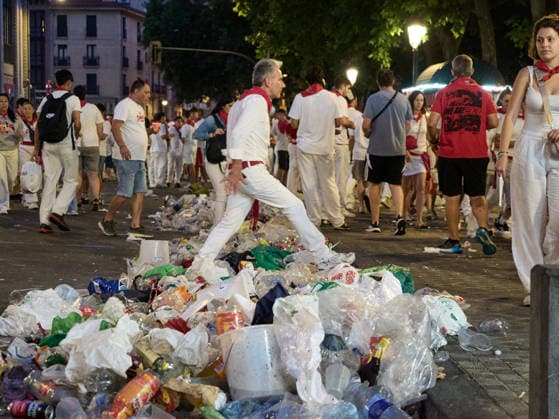Fifth bull run of the 2026 San Fermín Festival, featuring bulls from the José Escolar ranch; preview of the fifth bull run of the 2026 San Fermín Festival, on July 11, 2026, in Pamplona, Navarre, Spain. In this edition, the fifth running of the San Fermín festival features bulls from the José Escolar ranch in Spain.  Copyright: xEduardoxSanzx 7658882