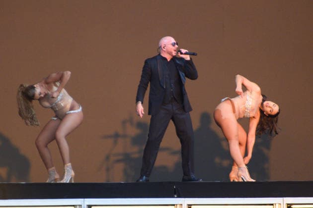 Pitbull headlines BST Hyde Park, London, UK - Fri 10 Jul 2026 American singer-songwriter Pitbull (born Armando Christian PÃ rez) headlines on the Great Oak Stage at BST Hyde Park Festival in Hyde Park in London, England, UK on Friday 10 July 2026., Credit:Justin Ng Avalon UK, England, London, Hyde Park  Copyright: xJustinxNgx xAvalonx 1115819860
