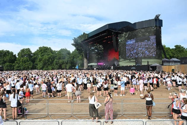 Tinie Tempah performing at British Summertime in London LONDON, ENGLAND - JULY 10: Tinie Tempah performing at British Summertime, Hyde Park on July 10, 2026 in London, England. CAP MAR MAR Great Britain UK Copyright: xMartinxHarris CapitalxPicturesx