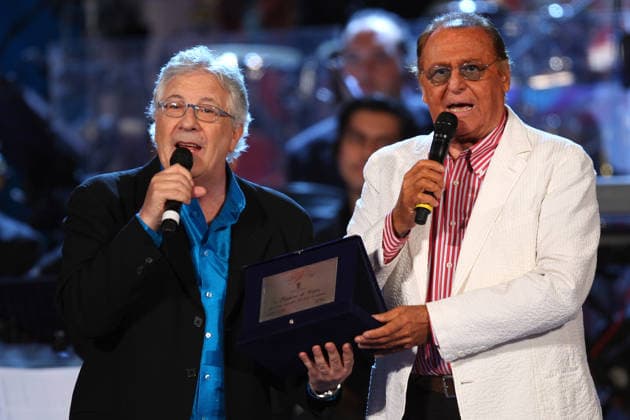 IPA474191 - LECCE - PREMIO BAROCCO - PEPPINO DI CAPRI RENZO ARBORE  Copyright: xSPYONEx xipa-agency.netx xSpyonex 474191