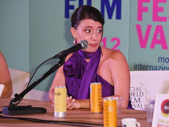 The Social Series of the Year Award in Vico Equense, Italy - 10 Jul 2026 Giovanna Sannino attends the 2026 Social World Film Festival photocall where she received the award for the Social Series of the Year Award. Vico Equense Italy Copyright: xAntoninoxD’Espositox xSOPAxImagesx DSC_6247