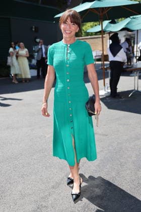 . 11 07 2026. London, United Kingdom. Davina McCall arriving for the Ladies Singles Final on day thirteen of the Wimbledon Tennis Championships in London.  xStephenxLockx xi-Imagesx IIM-26899-0003
