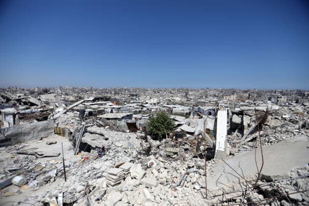Displaced Palestinians endure harsh living conditions in eastern Gaza City Displaced Palestinians struggle to continue their daily lives inside worn-out tents erected near buildings destroyed by the war in the al-Zarqa area, east of Gaza City, on July 11, 2026. The scene coincides with World Population Day as displaced families continue to face shortages of water and food, deteriorating sanitation and healthcare services, and the widespread collapse of essential infrastructure amid the ongoing impact of the war. Photo by Bilal Osama apaimages Gaza city Gaza Strip Palestinian Territory 110726_Gaza_BO_00(74) Copyright: xapaimagesxBilalxOsamax xapaimagesx