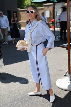 . 11 07 2026. London, United Kingdom. Jodie Foster arriving for the Ladies Singles Final on day thirteen of the Wimbledon Tennis Championships in London.  xStephenxLockx xi-Imagesx IIM-26899-0007