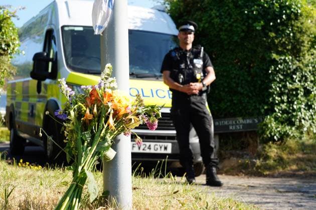 The Netherlands, 2026-07-11 08:07:31 Police outside the house of Ann Widdecombe in Haytor, Dartmoor. The ex-Tory prisons minister was found dead at her home in Haytor on Dartmoor on Thursday after sustaining serious injuries. Picture date: Saturday July 11, 2026. Credit: NL Beeld PA Images  Copyright: xx x