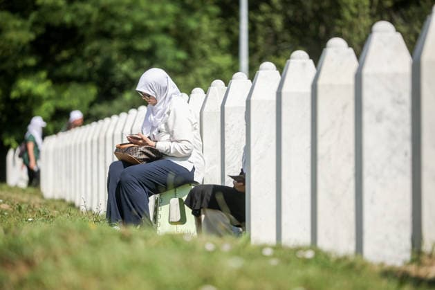 Commemoration of the 31st anniversary of the genocide in Srebrenica Commemoration of the 31st anniversary of the genocide in Srebrenica at the Memorial Center in Potocari, Bosnia and Herzegovina on July 11, 2026.  ArminxDurgut PIXSELL