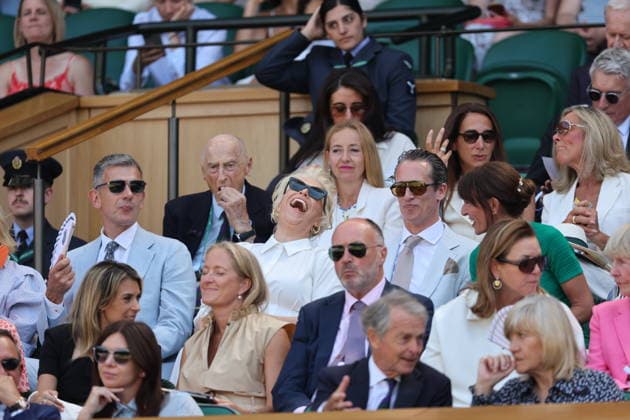 . 11 07 2026. London, United Kingdom. Hannah Waddingham in the Royal Box on day thirteen of the Wimbledon Tennis Championships in London.  xStephenxLockx xi-Imagesx IIM-26899-0029
