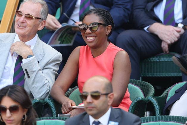 . 11 07 2026. London, United Kingdom. Kemi Badenoch in the Royal Box on day thirteen of the Wimbledon Tennis Championships in London.  xStephenxLockx xi-Imagesx IIM-26899-0034