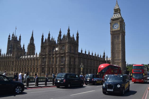 July 11, 2026, London, England, United Kingdom: General view of the Houses of Parliament and Big Ben as the heatwave continues in the UK. London United Kingdom - ZUMAv130 20260711_zip_v130_026 Copyright: xVukxValcicx