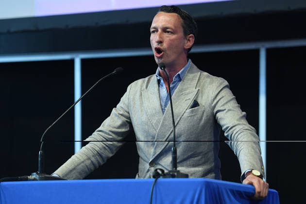 Listenaufstellung der AfD NRW am 11.07.2026 im Eventzentrum.NRW in Marl Matthias Helferich ( AfD, Ratsmitglied in Dortmund, Mitglied des Deutschen Bundestages ) *** AfD NRW candidate list announcement on July 11, 2026, at the Eventzentrum NRW in Marl Matthias Helferich, AfD, Dortmund City Council member, Member of the German Bundestag xRx
