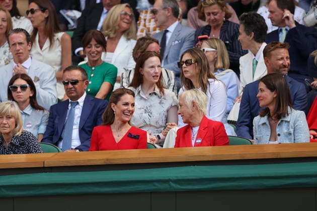 . 11 07 2026. London, United Kingdom. Kate Middleton, the Princess of Wales , in the Royal Box for the Ladies Singles Final , on day thirteen of the Wimbledon Tennis Championships in London.  xStephenxLockx xi-Imagesx IIM-26899-0073
