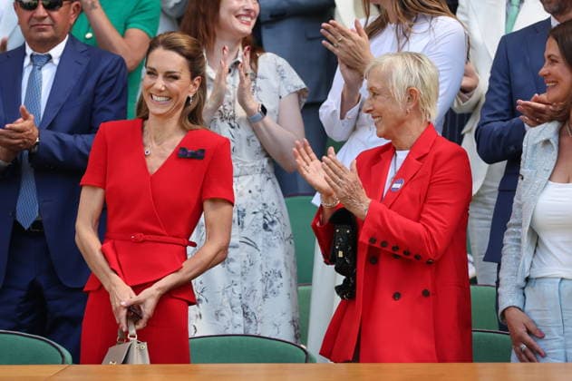. 11 07 2026. London, United Kingdom. Kate Middleton, the Princess of Wales , in the Royal Box for the Ladies Singles Final , on day thirteen of the Wimbledon Tennis Championships in London.  xStephenxLockx xi-Imagesx IIM-26899-0081