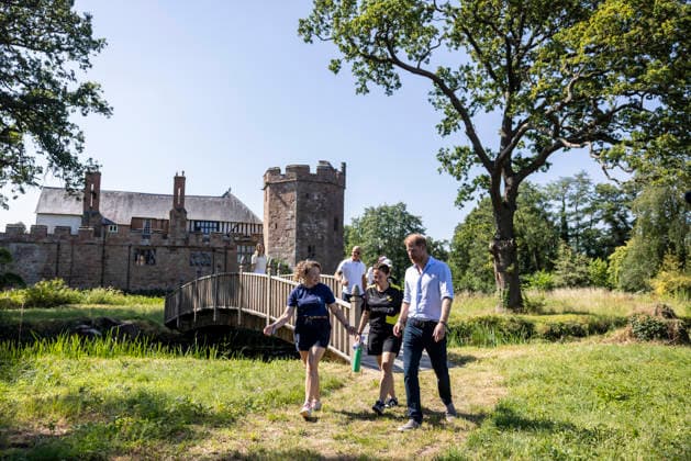 Prince Harry at Scotty s Summer Festival Prince Harry taking part in Scotty s Summer Festival at Maxstoke Castle, Birmingham . Scotty s is a military bereavement charity that provides relief from the effects of grief for bereaved military children and young people who have experienced the death of a parent who served in the British Forces. 11 July 2026, Credit:Heathcliff O Malley for the Telegraph PA ROTA - B68 Avalon  Copyright: xHeathcliffxO MalleyxforxthexTelegraphx xPAxROTAx-xB68x xAvalonx 1115961856