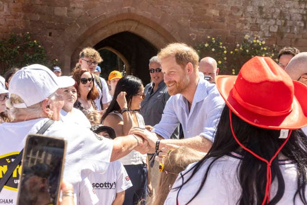 Prince Harry at Scotty s Summer Festival Prince Harry taking part in Scotty s Summer Festival at Maxstoke Castle, Birmingham . Scotty s is a military bereavement charity that provides relief from the effects of grief for bereaved military children and young people who have experienced the death of a parent who served in the British Forces. 11 July 2026, Credit:Heathcliff O Malley for the Telegraph PA ROTA - B68 Avalon  Copyright: xHeathcliffxO MalleyxforxthexTelegraphx xPAxROTAx-xB68x xAvalonx 1115961915