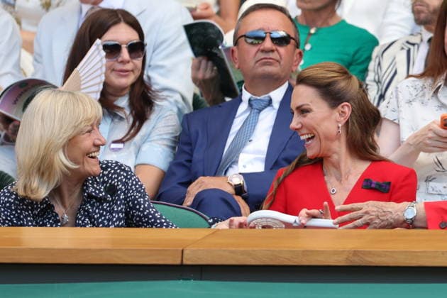 . 11 07 2026. London, United Kingdom. Kate Middleton, the Princess of Wales , in the Royal Box for the Ladies Singles Final , on day thirteen of the Wimbledon Tennis Championships in London.  xStephenxLockx xi-Imagesx IIM-26899-0097