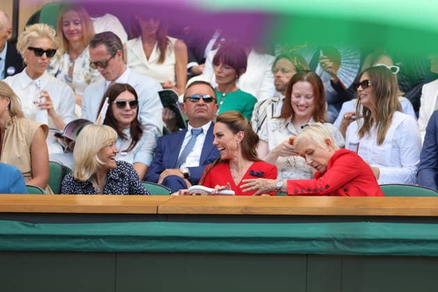 . 11 07 2026. London, United Kingdom. Kate Middleton, the Princess of Wales , in the Royal Box for the Ladies Singles Final , on day thirteen of the Wimbledon Tennis Championships in London.  xStephenxLockx xi-Imagesx IIM-26899-0098