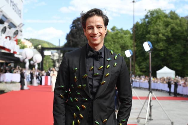 The final day of the 60th Karlovy Vary International Film Festival, on July 11, 2026. Czech actor and moderator Milan Peroutka. (CTKxPhoto KaterinaxSulova) CTKPhotoP2026071103710  CTKPhotoP2026071103710