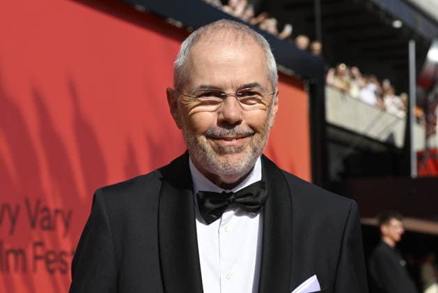 The final day of the 60th Karlovy Vary International Film Festival, on July 11, 2026. Moderator Marek Eben. (CTKxPhoto KaterinaxSulova) CTKPhotoP2026071103769  CTKPhotoP2026071103769