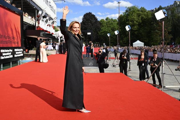 The final day of the 60th Karlovy Vary International Film Festival, on July 11, 2026. Czech actress Dagmar Havlova. (CTKxPhoto KaterinaxSulova) CTKPhotoP2026071104012  CTKPhotoP2026071104012
