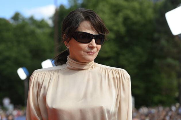 The final day of the 60th Karlovy Vary International Film Festival, on July 11, 2026. French actress Juliette Binoche. (CTKxPhoto KaterinaxSulova) CTKPhotoP2026071104064  CTKPhotoP2026071104064