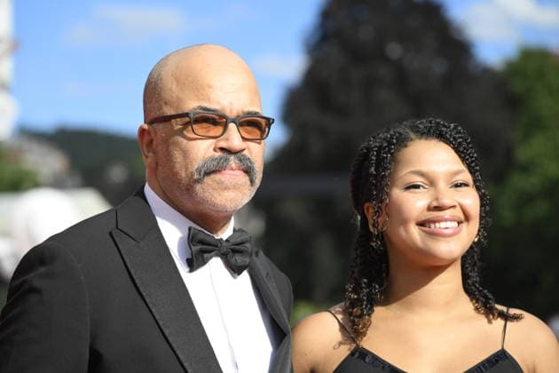 The final day of the 60th Karlovy Vary International Film Festival, on July 11, 2026. American actor Jeffrey Wright, left. (CTKxPhoto KaterinaxSulova) CTKPhotoP2026071104044  CTKPhotoP2026071104044