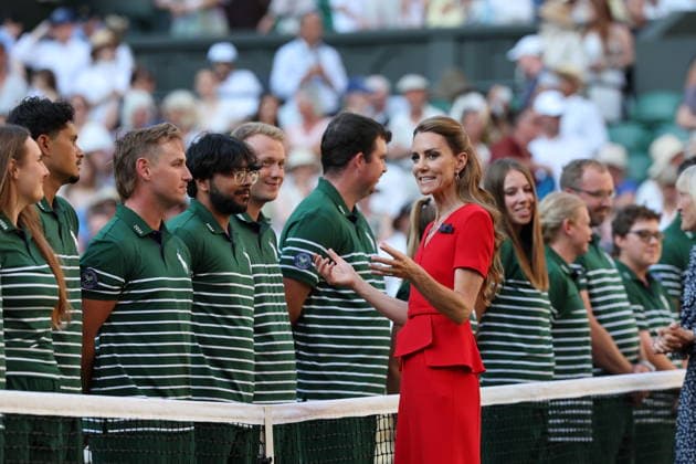 . 11 07 2026. London, United Kingdom. Kate Middleton, the Princess of Wales , in the Royal Box for the Ladies Singles Final , on day thirteen of the Wimbledon Tennis Championships in London.  xStephenxLockx xi-Imagesx IIM-26899-0135