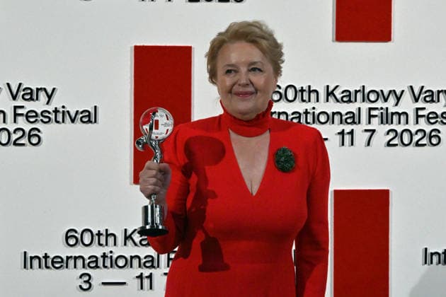 The final day of the 60th Karlovy Vary International Film Festival, on July 11, 2026. Slovak actress and diplomat Magda Vasaryova received Festival President s Award at the event s closing ceremony. (CTKxPhoto SlavomirxKubes) CTKPhotoP2026071105028  CTKPhotoP2026071105028