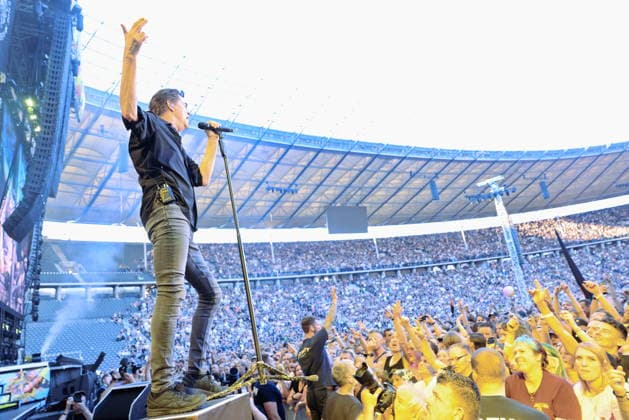 11.07.2026, Die Toten Hosen, Sänger Campino, im Konzert live im Olympiastadion, Berlin, Abschiedstour ãTrink aus wir, müssen gehenÒ live, bgl, Andreas Frege, Berlin *** July 11, 2026, Die Toten Hosen, singer Campino, live in concert at the Olympic Stadium, Berlin, farewell tour Let’s drink up, we have to go, live, bgl, Andreas Frege, Berlin