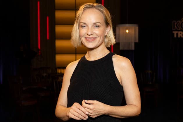 Schauspielerin Friederike KEMPTER, freundlich, laechelnd, Portrait, Portraet, zu Gast in der TV Sendung ,,Koelner Treff,, im WDR Fernsehen, Aufzeichnung am 10.07.2026, Ausstrahlung am 07.08.2026. *** Actress Friederike KEMPTER, friendly, smiling, portrait, guest on the TV show Kölner Treff on WDR television, recorded on July 10, 2026, Aired on August 7, 2026