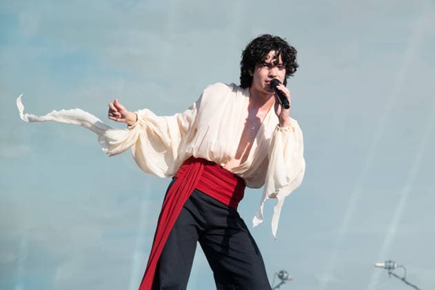 IPA86606036 - London: Conan Gray performs live at the BST Festival in Hyde Park. Pictured: Conan Gray  Copyright: xCRISTINAxMASSEIx xx 86606036