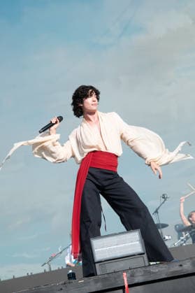 IPA86606038 - London: Conan Gray performs live at the BST Festival in Hyde Park. Pictured: Conan Gray  Copyright: xCRISTINAxMASSEIx xx 86606038