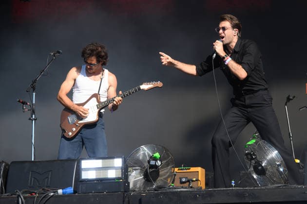 The Vaccines Perform at BST Hyde Park, London, UK - Sat 11 Jul 2026 Guitarist Timothy Lanham and lead singer Justin Hayward-Young of English indie rock band The Vaccines performs on the Great Oak Stage at BST Hyde Park Festival in Hyde Park in London, England, UK on Saturday 11 July 2026., Credit:Justin Ng Avalon UK, England, London, Hyde Park  Copyright: xJustinxNgx xAvalonx 1115985521
