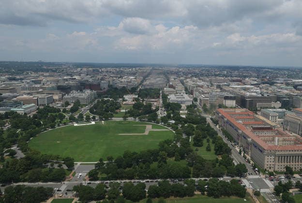 WASHINGTON, D.C. - JULY 11: View of the White House Helipad Construction on July 11, 2026 in Washington, D.C. Copyright: xmpi34 MediaPunchx
