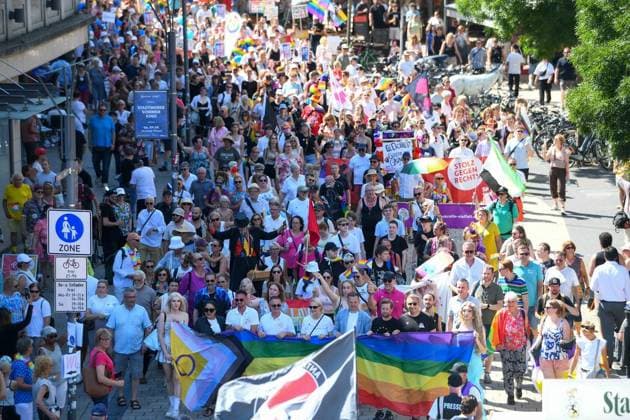 Erster CSD in Wesel unter dem Motto Nie wieder still ** NUR FÜR REDAKTIONELLE ZWECKE ** EDITORIAL USE ONLY **<p>Erster CSD in Wesel unter dem Motto Nie wieder still, am Samstag, 11.07.2026 in Wesel. Der Zug führt vom Großen Markt bis zum Berliner Tor, Deutschland NRW Wesel Copyright: MarkusxJoosten *** First CSD in Wesel under the slogan Never Silent Again ** FOR EDITORIAL USE ONLY ** EDITORIAL USE ONLY ** p First CSD in Wesel under the motto Never Silent Again, on Saturday, July 11, 2026, in Wesel. The parade will proceed from the Großer Markt to the Berliner Tor, Germany, North Rhine-Westphalia, Wesel. Copyright MarkusxJoosten Copyright: MarkusxJoosten doc86oattuy8kktdqe5ggp ,EDITORIAL USE ONLY