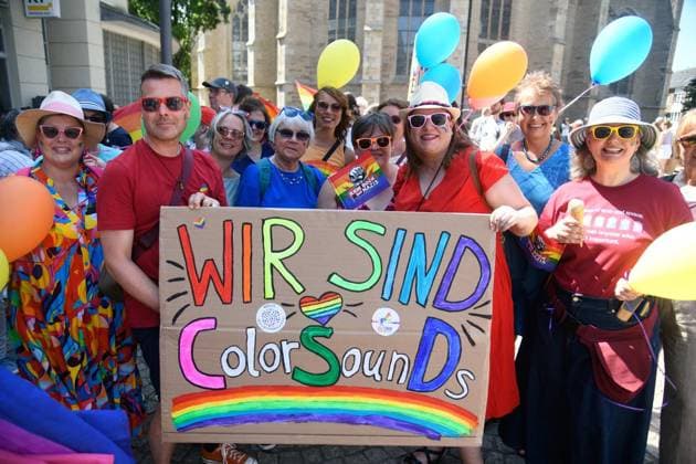 Erster CSD in Wesel unter dem Motto Nie wieder still ** NUR FÜR REDAKTIONELLE ZWECKE ** EDITORIAL USE ONLY **<p>Erster CSD in Wesel unter dem Motto Nie wieder still, am Samstag, 11.07.2026 in Wesel. Der Zug führt vom Großen Markt bis zum Berliner Tor, Deutschland NRW Wesel Copyright: MarkusxJoosten *** First CSD in Wesel under the slogan Never Silent Again ** FOR EDITORIAL USE ONLY ** EDITORIAL USE ONLY ** p First CSD in Wesel under the motto Never Silent Again, on Saturday, July 11, 2026, in Wesel. The parade will proceed from the Großer Markt to the Berliner Tor, Germany, North Rhine-Westphalia, Wesel. Copyright MarkusxJoosten Copyright: MarkusxJoosten doc86ob4vmby6g15qrzvgkz ,EDITORIAL USE ONLY