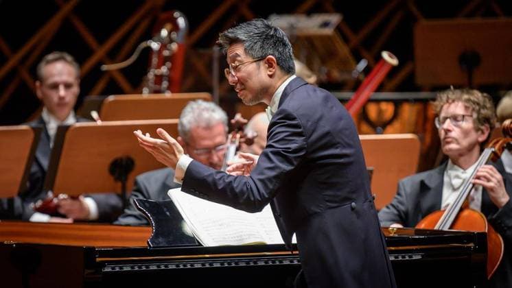 Bochum: Abschiedskonzert Tung-Chieh Chuang ** NUR FÜR REDAKTIONELLE ZWECKE ** EDITORIAL USE ONLY **<p>Abschiedskonzert von Generalmusikdirektor Tung-Chieh Chuang mit den Bochumer Symphonikern am Samstag, den 11. Juli 2026, im Anneliese-Brost-Musikforum in Bochum. Deutschland NRW Bochum Copyright: UwexErnst *** Bochum Farewell Concert for Tung Chieh Chuang ** FOR EDITORIAL USE ONLY ** EDITORIAL USE ONLY ** p Farewell concert by General Music Director Tung Chieh Chuang with the Bochum Symphony Orchestra on Saturday, July 11, 2026, at the Anneliese Brost Musikforum in Bochum, Germany, North Rhine-Westphalia, Bochum. Copyright UwexErnst Copyright: UwexErnst doc86obcc9grcywz78bslk ,EDITORIAL USE ONLY