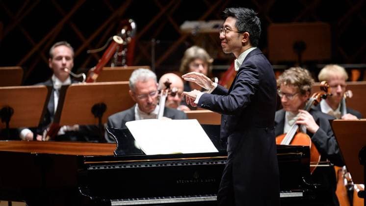 Bochum: Abschiedskonzert Tung-Chieh Chuang ** NUR FÜR REDAKTIONELLE ZWECKE ** EDITORIAL USE ONLY **<p>Abschiedskonzert von Generalmusikdirektor Tung-Chieh Chuang mit den Bochumer Symphonikern am Samstag, den 11. Juli 2026, im Anneliese-Brost-Musikforum in Bochum. Deutschland NRW Bochum Copyright: UwexErnst *** Bochum Farewell Concert for Tung Chieh Chuang ** FOR EDITORIAL USE ONLY ** EDITORIAL USE ONLY ** p Farewell concert by Principal Conductor Tung Chieh Chuang with the Bochum Symphony Orchestra on Saturday, July 11, 2026, at the Anneliese Brost Musikforum in Bochum, Germany (North Rhine-Westphalia), Bochum. Copyright UwexErnst Copyright: UwexErnst doc86obcc8m853imf1sgkt ,EDITORIAL USE ONLY