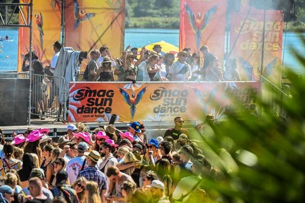 Das Smag-Sundance-Festival am Essener Baldeneysee auf dem Gekände des Seaside Beach. ** NUR FÜR REDAKTIONELLE ZWECKE ** EDITORIAL USE ONLY **<p>Tausende Elektrofans feiern beim Smag-Sundance-Festival am Essener Baldeneysee am Samstag, dem 11 07 2026. Mit dabei unter anderem Alle Farben, David Puentez, Plastik Funk und MBP. Das Smag-Sundance-Festival am Essener Baldeneysee auf dem Gekände des Seaside Beach. Deutschland NRW Essen Copyright: KerstinxKokoska *** The Smag Sundance Festival at Baldeneysee in Essen on the grounds of Seaside Beach ** FOR EDITORIAL USE ONLY ** EDITORIAL USE ONLY ** Thousands of electronic music fans will celebrate at the Smag Sundance Festival at Lake Baldeney in Essen on Saturday, July 11, 2026. Performers Copyright: KerstinxKokoska doc86obbcqiz3d19d0irl8y ,EDITORIAL USE ONLY