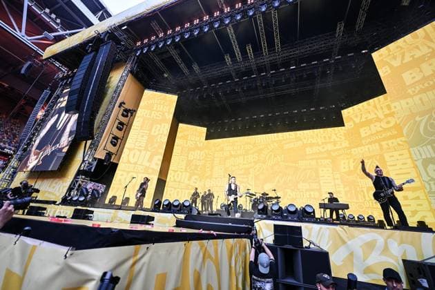Konzert Broilers in Düsseldorf. ** NUR FÜR REDAKTIONELLE ZWECKE ** EDITORIAL USE ONLY **<p>Die Broilers treten am Samstag, 11. Juli 2026 in der Merkur Spiel Arena in Düsseldorf auf. Deutschland NRW Düsseldorf Copyright: VladimirxWegener