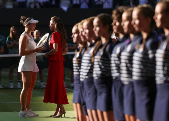 The Princess of Wales Attends the Ladies™ Singles Final at Wimbledon 11 07 2026. Wimbledon, UK. The Princess of Wales, Patron of the All England Lawn Tennis and Croquet Club, during the Ladies™ Singles Final of The Championships, Wimbledon., Credit:Andrew Parsons Kensington Palace B66 Avalon United Kingdom, England, Wimbledon  Copyright: xAndrewxParsonsx xKensingtonxPalacex xB66x xAvalonx 1116025359